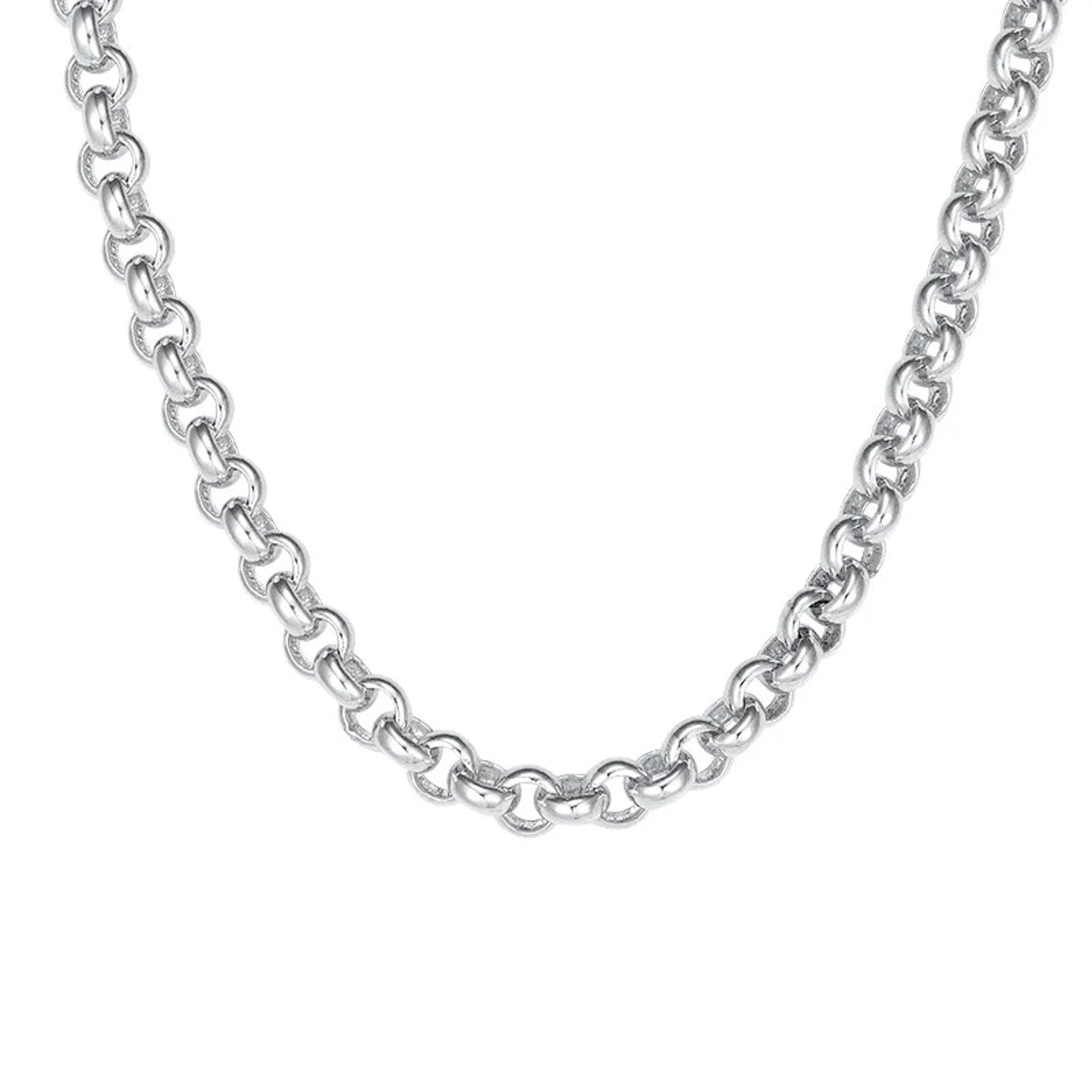 925 sterling silver belcher chain for men and women - gypsy necklace by clearquartzshop