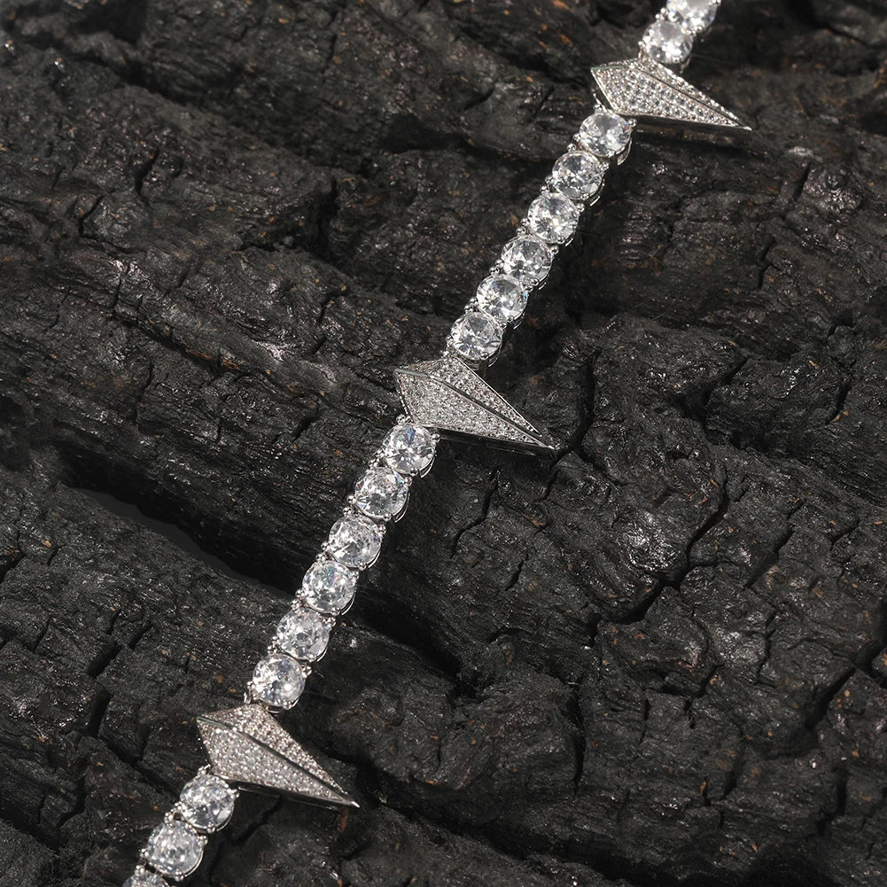 5mm Spiked Tennis Chain