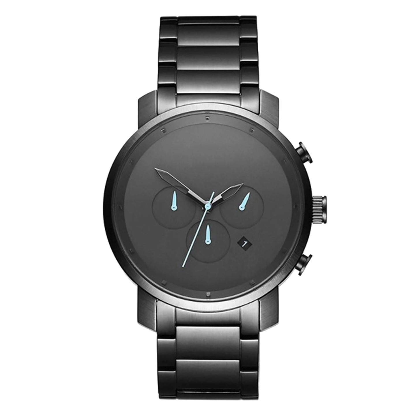grey affordable watch built from stainless steel for men and women by clearquartzshop