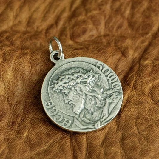 925 sterling silver jesus christ pendant for men and women | faith jewelry by clearquartzshop