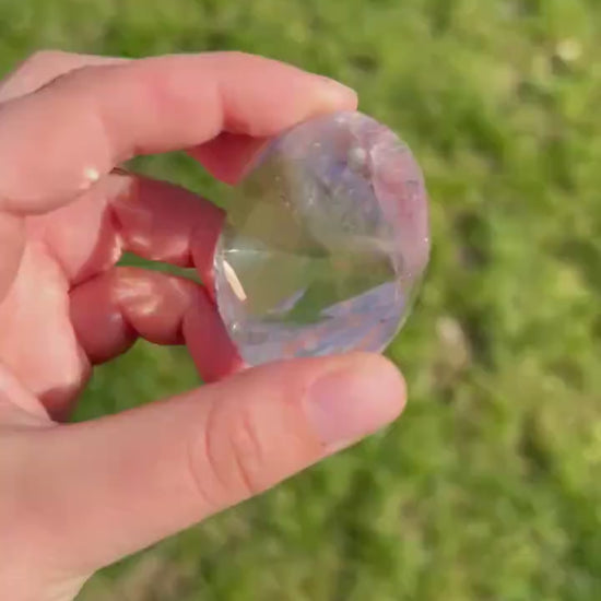 325 carat brazilian clear quartz brilliant faceted gemstone - clearquartzshop